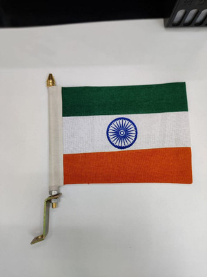 FieryFrost Car Bonnet Flag With Metal Road Combo