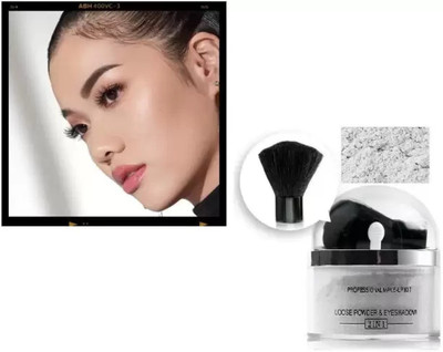 tanvi27 2 in 1 Highlighter and Contour Face & Body Shimmer Highlighter Powder Highlighter(silver)