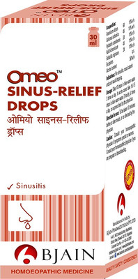 Bjain OMEO SINUS-RELIEF , Drops(4 x 30 ml)
