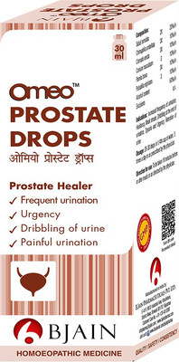 Bjain OMEO PROSTATE , Drops(4 x 30 ml)