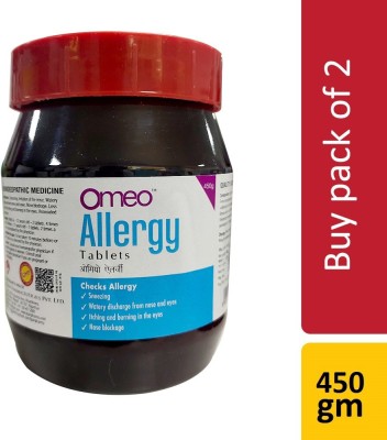 Bjain Omeo Allergy Tablets(2 x 450 g)