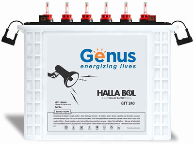 Genus 48 Months Warranty Tubular Inverter Battery(150 Ah, GTT240)