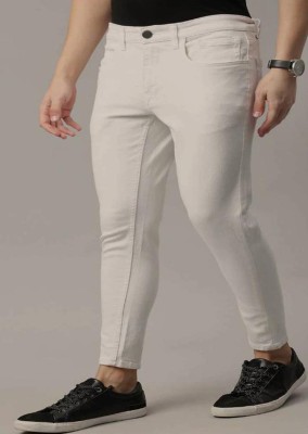 spenze Slim Men White Jeans