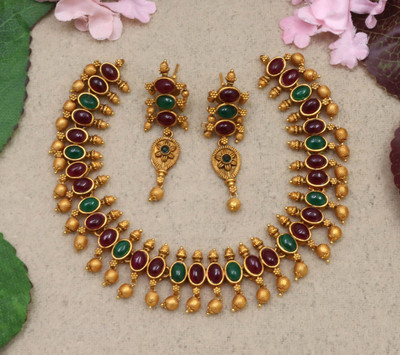 BHARGAV ART Alloy Multicolor Jewellery Set(Pack of 1)