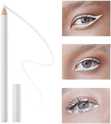 BLUEMERMAID FLAWLESS LOOK WHITE KAJAL PENCIL FOR STUNNING EYE MAKEUP(WHITE, 2 g)