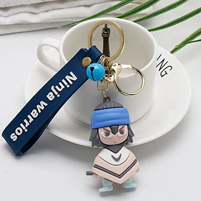 GKM Anime Ninja Warriors Girl attractive pvc 3D keychain Key Chain