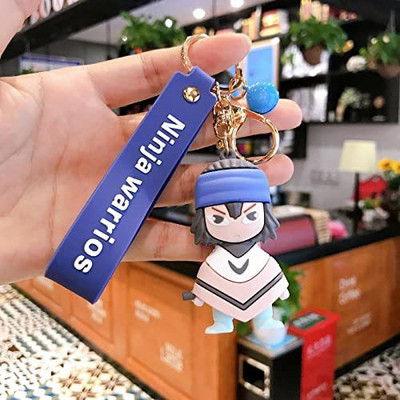 GKM Trendy Latest Ninja Warriors girl keychain with hook & strap Key Chain