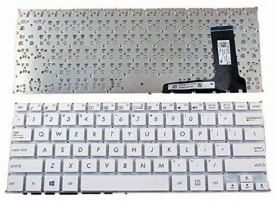 TechSonic Laptop Keyboard for ASUS X202 / X202E / X201 / X201E S200 White Long Cable Laptop Keyboard Replacement Key