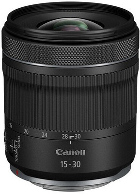 Canon RF15-30mm f/4.5-6.3 IS STM Wide-angle Zoom  Lens(Black, Silver, 15 - 30 mm)
