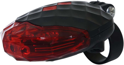 DSTECHBAR Bicycle Back Tail Laser Light LED Rear Break Light(Multicolor)