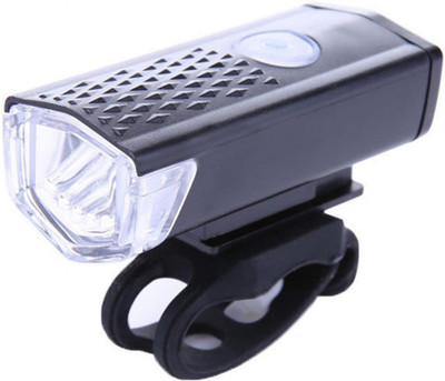 UDee Bicycle Light, USB LED Rechargeable MTB Road Cycle Front Headlight LED Front Light(Black)