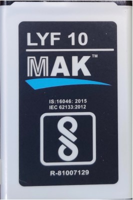 MAK Mobile Battery For  Jio Keypad Mobile Phone (With 6 Months Warranty) LYF F61F F20 F30C F41T F61 F81F F81E F50Y F120B F91M F101K F200 F220B