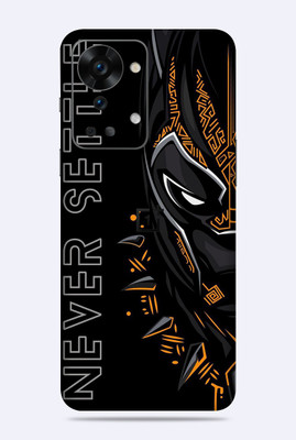WeCre8 Skin's Oneplus Nord 2T 5G Mobile Skin(Panther Never Settle Multicolor Mobile Skin With Cleaning Wipe)