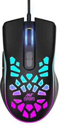 Ant Esports GM 80 Wired Gaming Mouse Wired Optical Gaming Mouse  (USB 2.0, Black) For Rs. 242 @ 78 %