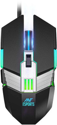 Ant Esports GM 90 wired gaming mouse Wired Optical  Gaming Mouse(USB 2.0, Black)