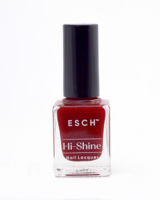 ESCH Hi-Shine Nail Lacquer - Forever Red | Vegan | Chip resistant | Gel Finish