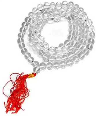 PHONATION SPHATIK MALA FOR POOJA AND JAAP FOR UNISEX Crystal Chain Crystal Crystal Necklace