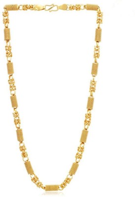 Jewar Mandi JewarHaat Link Chain Gold Plated Designer Handmade Heavy Jewelry Gold-plated Plated Brass Chain