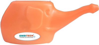 AMBITECH Plastic Orange Neti Pot(200 ml)