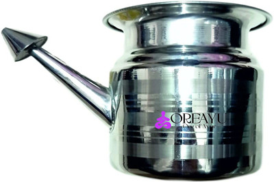 Oreayu Stainless Steel Steel Neti Pot(500 ml)