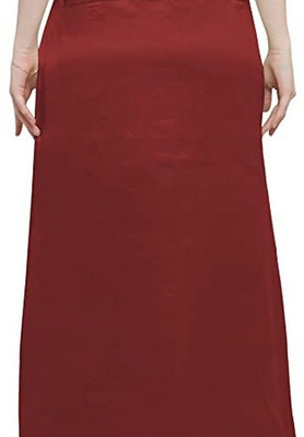 Aarvi styles Preety1586 Satin Blend Petticoat(Free)