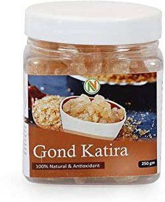 Nature Vit Pure Natural Gond Katira, 250g (Jar Pack) (Edible Gum) - Tragacanth Gum Seed