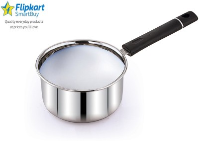 Flipkart SmartBuy Milk Pan 18 cm diameter 1.6 L capacity(Stainless Steel, Induction Bottom)