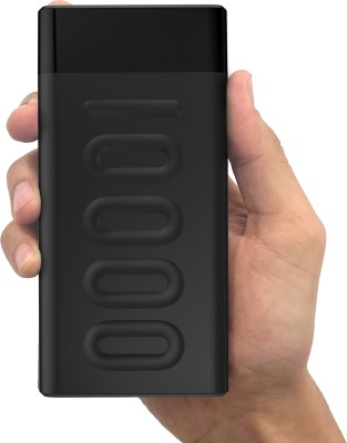 Ambrane 10000 mAh Power Bank (20 W, Quick Charge 3.0, Power Delivery 2.0)(Black, Lithium Polymer)