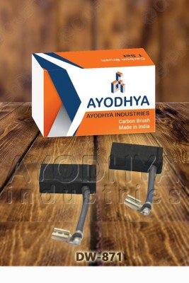 AYODHYA DW871 Carbon Brush for Power Tools (Pack Of 10 Sets) Power & Hand Tool Kit(20 Tools)