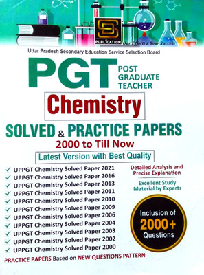 UP PGT Chemistry: Solved & Practice Papers (2000-2024) - Latest Edition(Paperback, COMBO BOOKS & Team)