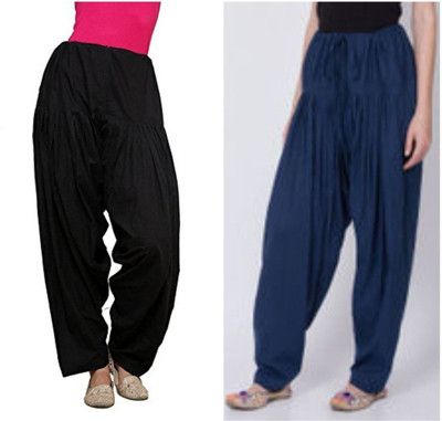 VAIDIKI Pure Cotton Solid Salwar