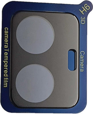 Casesily Front Camera Lens Glass Protector for Vivo T1 44W Scratch Resistant Edge to Edge Curved(Pack of: 1)