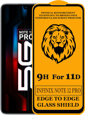 SEVEN7STAR Edge To Edge Tempered Glass for Infinix Note 12 Pro(Pack of 1)