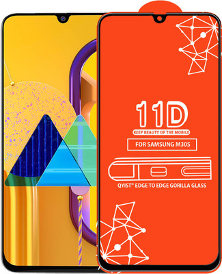 Qyist Edge To Edge Tempered Glass for Samsung Galaxy M30S(Pack of 1)