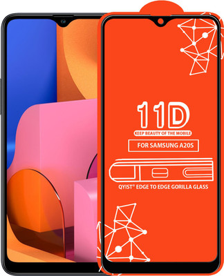 Qyist Edge To Edge Tempered Glass for Samsung Galaxy A20S(Pack of 1)