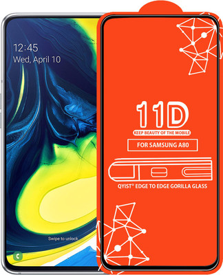 Qyist Edge To Edge Tempered Glass for Samsung Galaxy A80(Pack of 1)