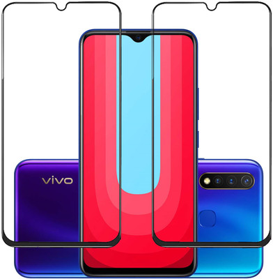 NSTAR Edge To Edge Tempered Glass for Vivo U20(Pack of 2)