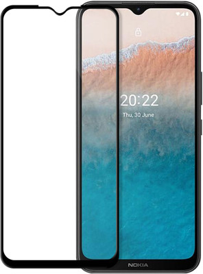 Knotyy Edge To Edge Tempered Glass for Nokia C21 Plus(Pack of 1)
