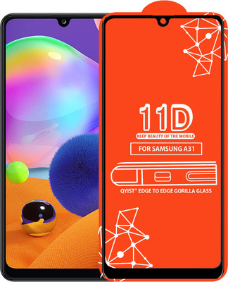 Qyist Edge To Edge Tempered Glass for Samsung Galaxy A31(Pack of 1)