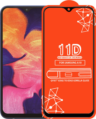 Qyist Edge To Edge Tempered Glass for Samsung Galaxy A10(Pack of 1)