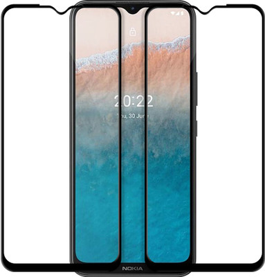 Flipkart SmartBuy Edge To Edge Tempered Glass for Nokia C21 Plus(Pack of 2)