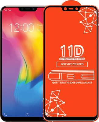 Qyist Edge To Edge Tempered Glass for Vivo Y83 Pro(Pack of 1)