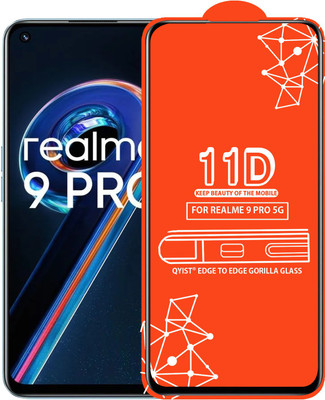 Qyist Edge To Edge Tempered Glass for Realme 9 Pro 5G(Pack of 1)