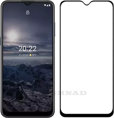 VIGHNAD Edge To Edge Tempered Glass for Nokia G21(Pack of 1)
