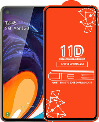 Qyist Edge To Edge Tempered Glass for Samsung Galaxy A60(Pack of 1)