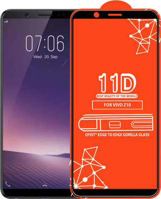 Qyist Edge To Edge Tempered Glass for Vivo Z10(Pack of 1)