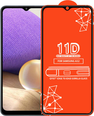 Qyist Edge To Edge Tempered Glass for Samsung Galaxy A32(Pack of 1)
