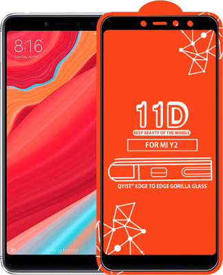 Qyist Edge To Edge Tempered Glass for Mi Redmi Y2(Pack of 1)