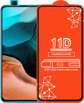 Qyist Edge To Edge Tempered Glass for Redmi K30 Pro(Pack of 1)