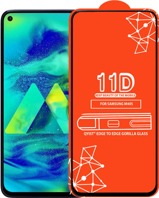 Qyist Edge To Edge Tempered Glass for Samsung Galaxy M40S(Pack of 1)